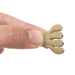 Load image into Gallery viewer, Radhu & Kabby Mini Claw Clips for Girls | 12-Piece Glossy Acrylic Finish | Strong Hold Hair Accessories for Everyday & Festive Wear