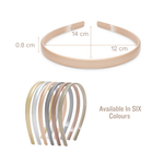Load image into Gallery viewer, Lightweight Hairbands for Women Set of 6 Neutral Shades