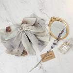 Load image into Gallery viewer, Radhu & Kabby Elegant Fabric Hair Claw Clip with Soft Abstract Print for Girl & Women