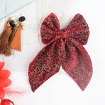 Load image into Gallery viewer, Hair Bow For Women/Girls Pack of 1 Maroon Colour