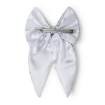 Load image into Gallery viewer, Trendy Satin Hair Bow for Women Black & White Colour Set of 2