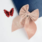 Load image into Gallery viewer, Hair Bow For Women/Girls Pack of 1 Light Pink