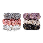 Load image into Gallery viewer, Trendy Hair Scrunchies for Women Multicolour Set of 6