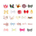 Load image into Gallery viewer, Assorted Hair Clips for Kids 24-Piece Mega Pack