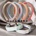 Load image into Gallery viewer, Trendy Cross Knots Headbands For Girls Multicolours Set of 6
