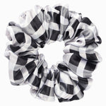 Load image into Gallery viewer, Hair Scrunchies Black & White Patterned Set of 6
