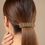 Load image into Gallery viewer, Matte Black Barrette Hair Clip Hair Accessory for Women 1 Piece