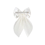 Load image into Gallery viewer, Classic White Hair Bow Clip – Perfect for Any Occasion Set of 1