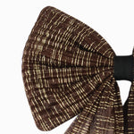 Load image into Gallery viewer, Hair Bow for Women Brown Colour Pack of 1