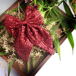 Load image into Gallery viewer, Stylish Hair Bow for Women Maroon Colour Pack of 1