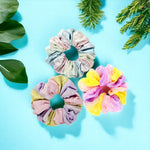 Load image into Gallery viewer, Rainbow Hair Scrunchies Set of 6