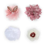 Load image into Gallery viewer, Hair Bow Flower Hair Clips for Kids & Women Pack of 4