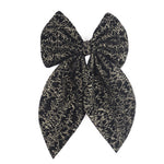 Load image into Gallery viewer, Hair Bow Clip For Women/Girls Black Pack of 1