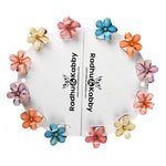 Load image into Gallery viewer, Colourful Floral Hair Clips - Stylish and Versatile Accessory Set of 12