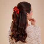 Load image into Gallery viewer, Satin Scrunchies - Multi-Colour Hair Accessories Set of 10