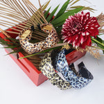 Load image into Gallery viewer, Tiger Printed Hairbands For Girls Set of 3 different colours