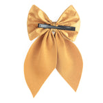 Load image into Gallery viewer, Trendy & Stylish Hair Bow Clip Pack of 1 Mustard