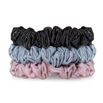 Load image into Gallery viewer, Shiny Satin Scrunchies Set – Soft, Durable & Stylish Hair Ties (6 Colors)