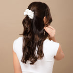 Load image into Gallery viewer, Radhu & Kabby Hair Scrunchies for Girls/Women | Set of 6 Elegant Neutral Shades | Hair Ties for Everyday & Special Occasions