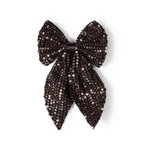 Load image into Gallery viewer, Trendy Hair Bow for Girls Black Colour 1 Pcs