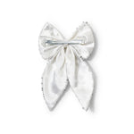 Load image into Gallery viewer, Hair Bow for All Occasions White Colour Pack of 1