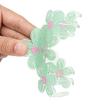 Load image into Gallery viewer, Flower Design Hair Clutchers - Medium Size Set of 3