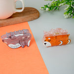 Load image into Gallery viewer, Animal Claw Clips - Cat & Dog Designs Set of 2