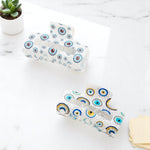 Load image into Gallery viewer, Stylish Evil Eye Hair Claws – Protective and Trendy Hair Accessories