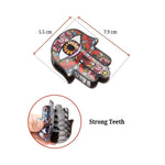 Load image into Gallery viewer, Tribal Boho Hair Claw Clips - Set of 3
