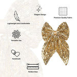 Load image into Gallery viewer, Trendy Golden Hair Bowclip for Girls & Women Pack of 1