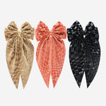 Load image into Gallery viewer, Trendy Sequin Hair Bow Clip For Girls & Women Set of 3