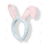 Load image into Gallery viewer, Rabbit Ears Headband Pink & White with Pearls Pack of 1