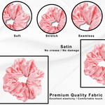 Load image into Gallery viewer, Satin Hair Scrunchies- Pack of 6
