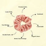 Load image into Gallery viewer, Trendy Satin Hair Scrunchies Colourful Set of 6