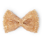 Load image into Gallery viewer, Hair Bow Clip Crystal Beaded Hairpins for All Occasion Pack of 2