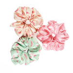 Load image into Gallery viewer, Satin Hair Scrunchies- Pack of 6