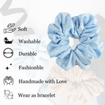 Load image into Gallery viewer, Fancy Hair Scrunchies for Women/Girls Pack of 3