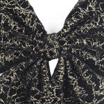 Load image into Gallery viewer, Hair Bow Clip For Women/Girls Black Pack of 1