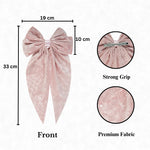 Load image into Gallery viewer, Trendy Sequin Hair Bow Clip Set of 3 - Beige, White & Pink