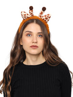Load image into Gallery viewer, Giraffe Hairband Fun and Fluffy Pack of 1