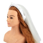 Load image into Gallery viewer, Floral White Veil Headband for Women Pack of 1