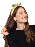 Load image into Gallery viewer, Dino Headband with Colourful Spikes for Dress Up Pack of 1