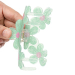 Load image into Gallery viewer, Flower Design Hair Clutchers - Medium Size Set of 3
