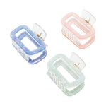 Load image into Gallery viewer, Small Size Claw Clips for Women & Girls Set of 3