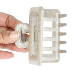 Load image into Gallery viewer, Elegant Claw Clips for Women in Glossy & Matte Finishes with Gold Accents – 4-Piece Set