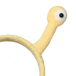 Load image into Gallery viewer, Handmade Hairband for Girls Yellow Colour Pack of 1