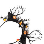 Load image into Gallery viewer, Halloween Black Antler Headband 1 Pcs