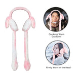 Load image into Gallery viewer, Radhu & Kabby Bunny Ear Muff | Soft Plush Ear Warmer with Long Fluffy Ears | Perfect for Cold Weather | Pack of 1
