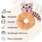 Load image into Gallery viewer, Cat Scrunchies for Kids - Soft & Fluffy Pack of 2