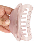 Load image into Gallery viewer, Hair Clutchers For Women – Strong Grip Clips in Blush, Blue, Beige, and Mauve Set of 4